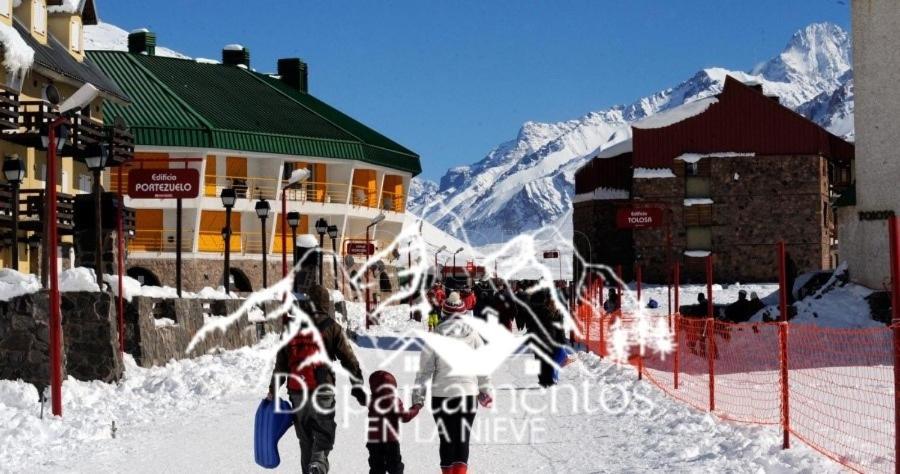 Hermoso Departamento Frente A Las Montanas Los Penitentes Kültér fotó