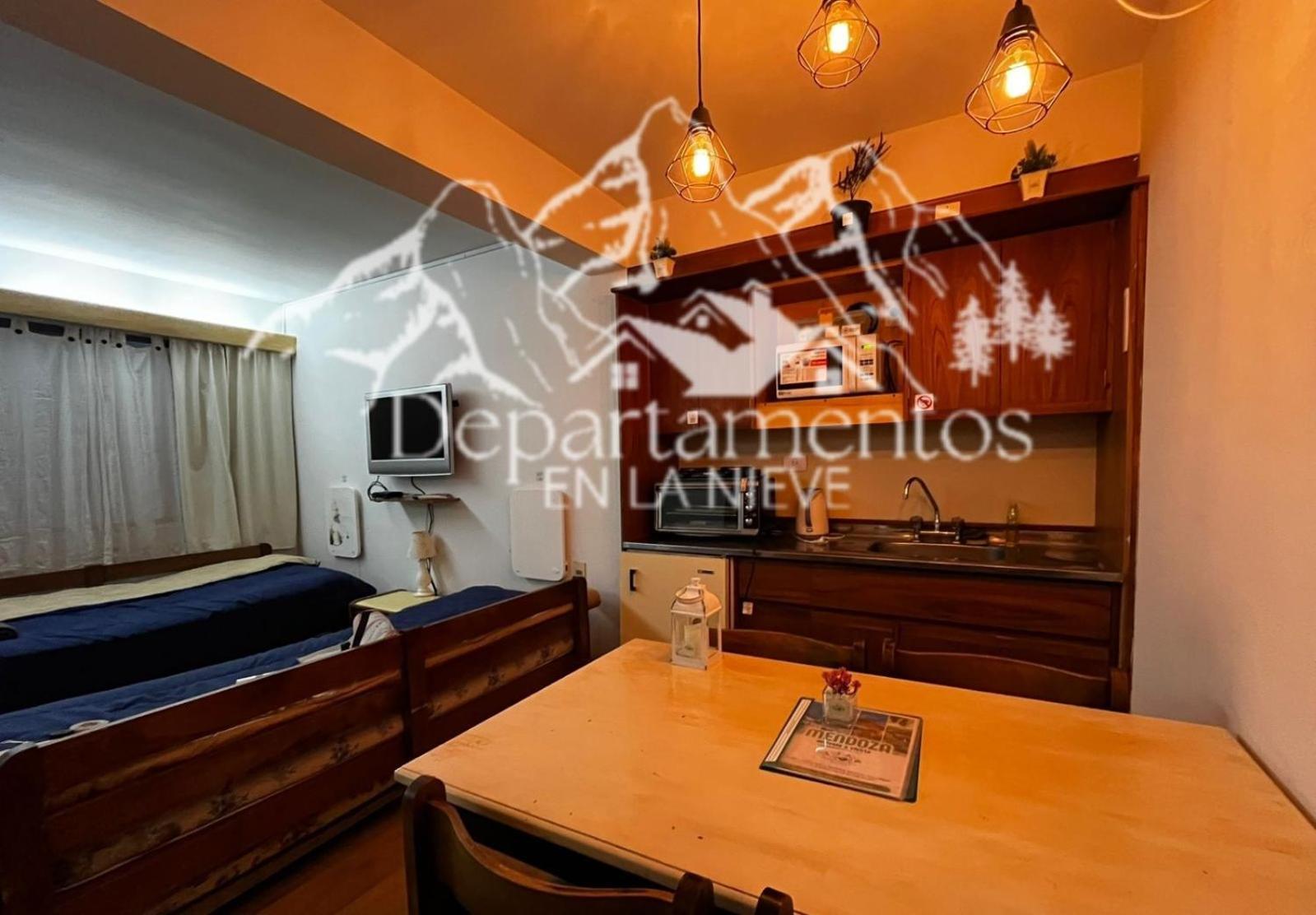 Hermoso Departamento Frente A Las Montanas Los Penitentes Kültér fotó