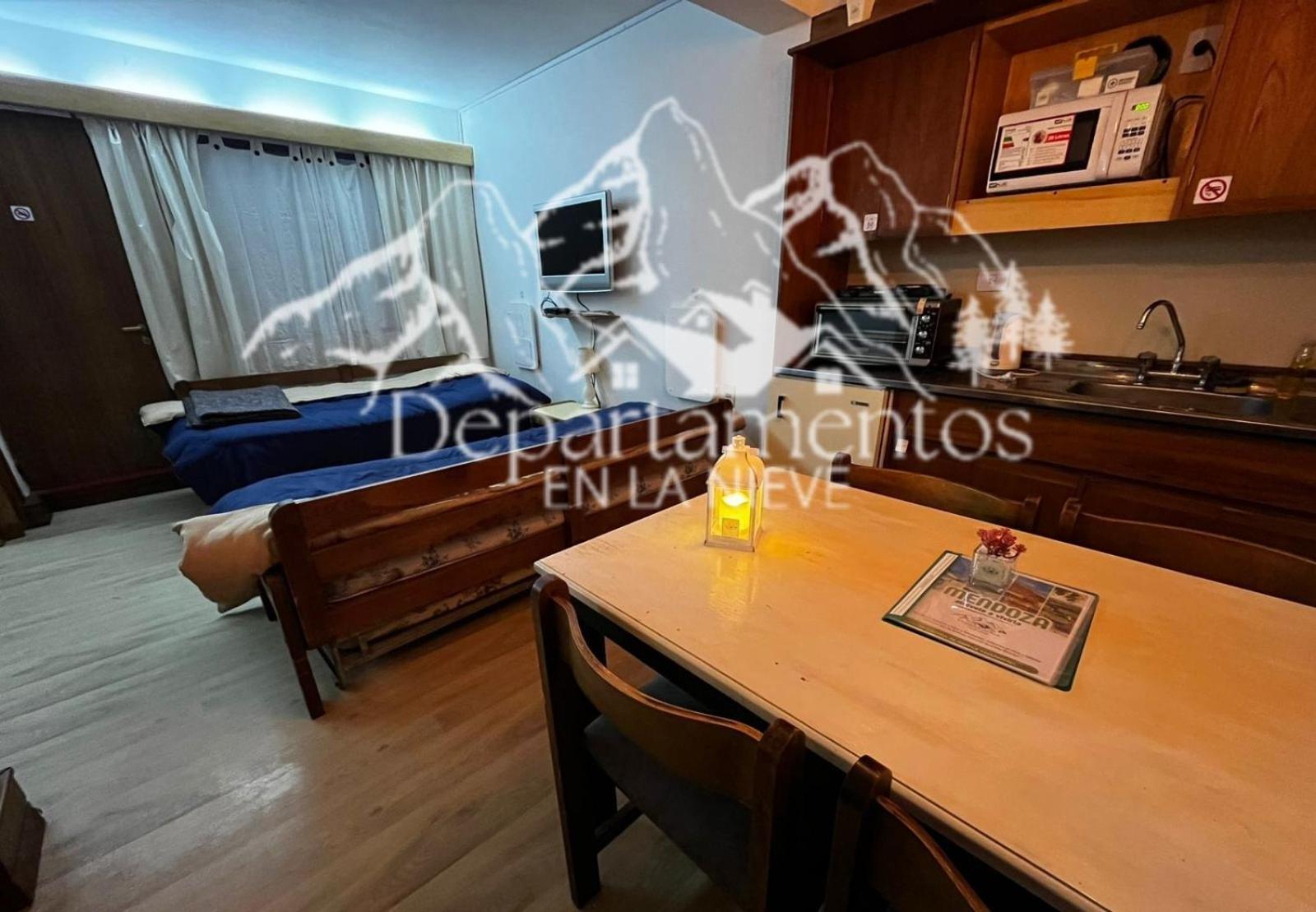 Hermoso Departamento Frente A Las Montanas Los Penitentes Kültér fotó